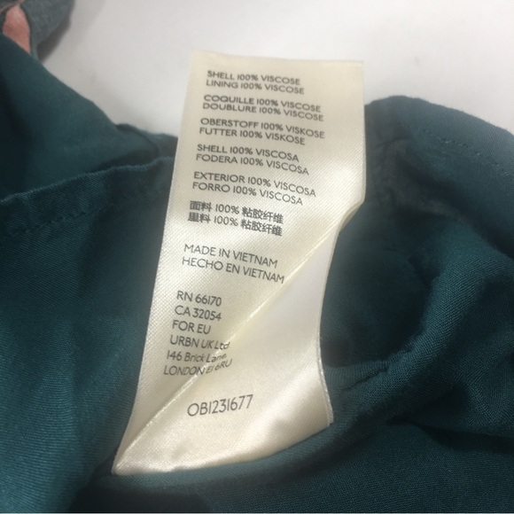 Free People Flower Fields Mini Dress Free People Size Small Green Pink Combo - Picture 7 of 7